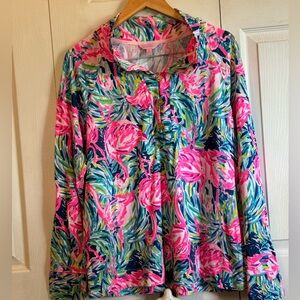 Lilly Pulitzer Popover Flamenco Beach XL
